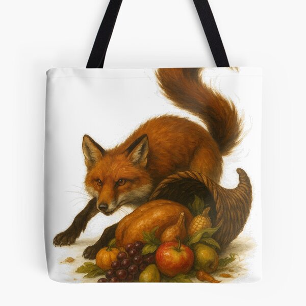 Item preview, Thanksgiving Hunting Fox designed and sold by thehaywirehoney.