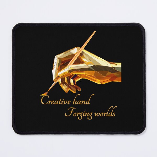 Item preview, Forging Worlds – Golden Creative Hand designed and sold by InFrameVision.