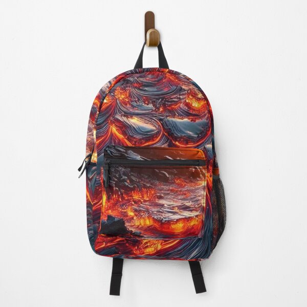 Item preview, Ocean of molten lava under twilight designed and sold by Tommandjerry.