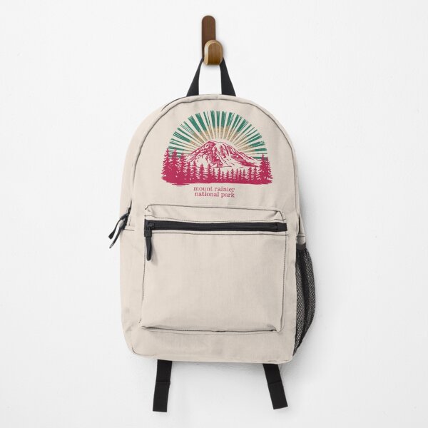 Item preview, Mount Rainier National Park Vintage Sunset – Retro Mountain Adventure designed and sold by paulo silveira.