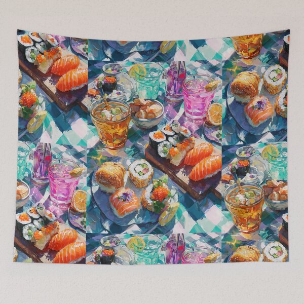 Item preview, sushi illustration designed and sold by Grafititee.