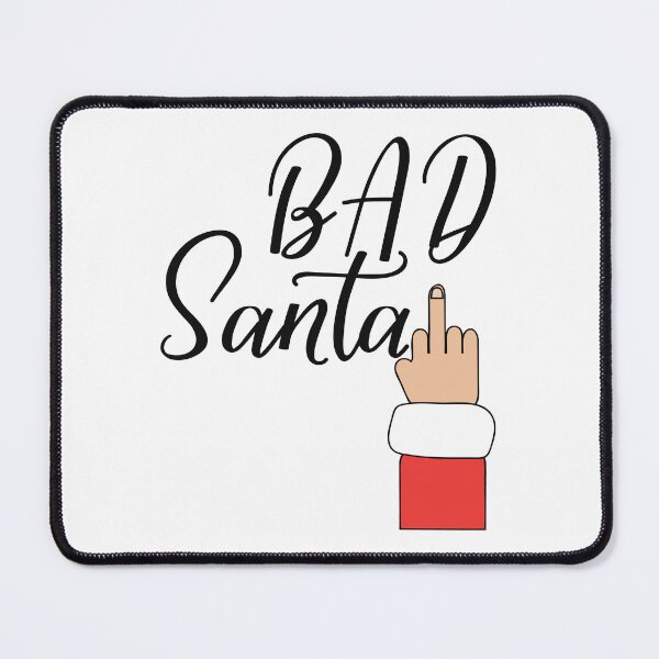 Item preview, Bad Santa. Lettering. Funny Christmas text designed and sold by pidzam4e.