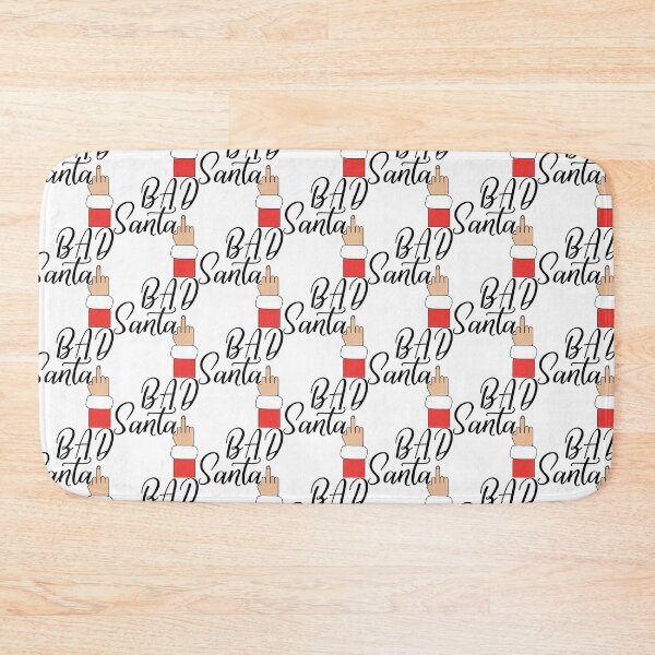 Item preview, Bad Santa. Lettering. Funny Christmas text designed and sold by pidzam4e.