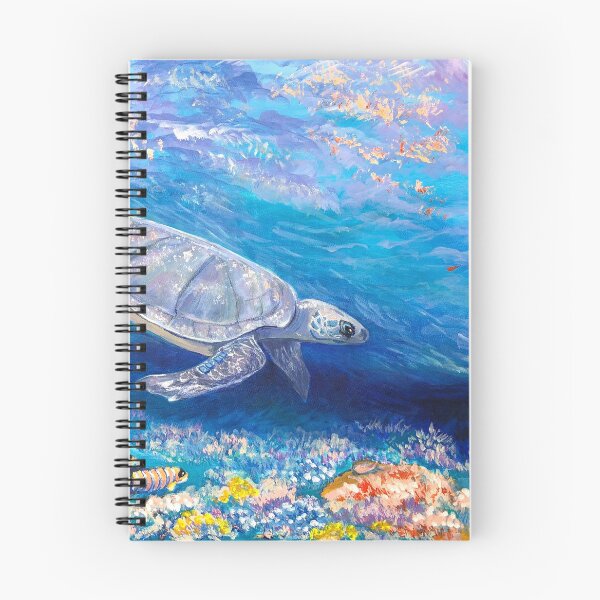 Item preview, Flatback Sea Turtle Endangered Species by Award-winning Wildlife Artist Jan Shaw King designed and sold by SeaTurtleRock.