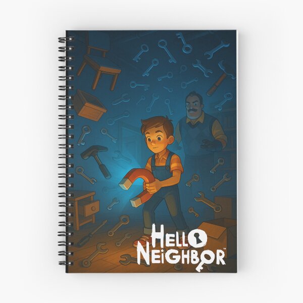 Item preview, HELLO NEIGHBOR – The Magnetic Escape designed and sold by NAJURE.