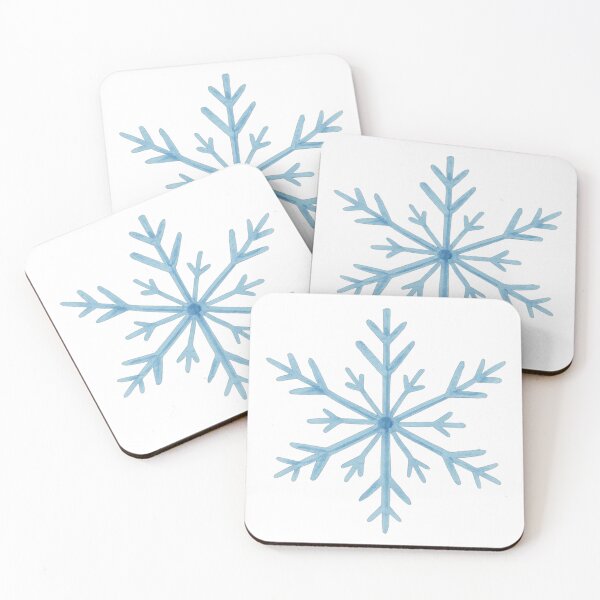 Item preview, Blue Snowflake Sticker | Winter Aesthetic | Holiday Decor designed and sold by HealthCoreCommunity.