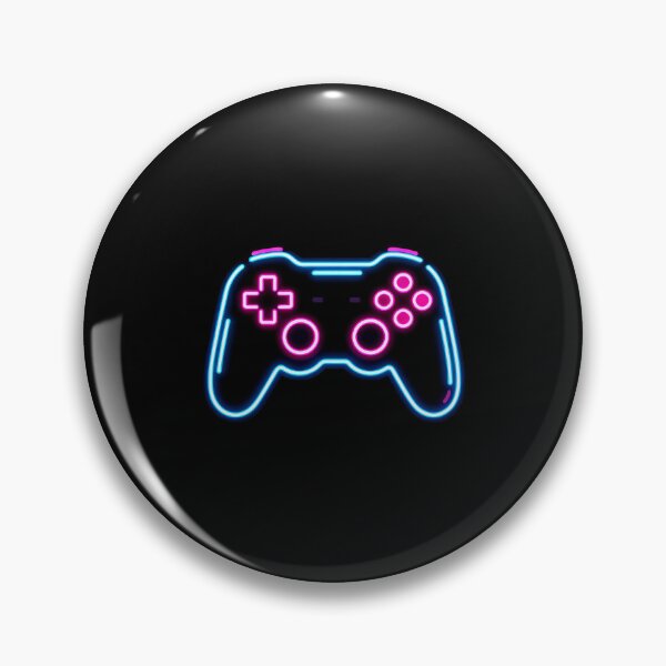 Item preview, Neon Glow Game Controller designed and sold by LuckCraftStudio.