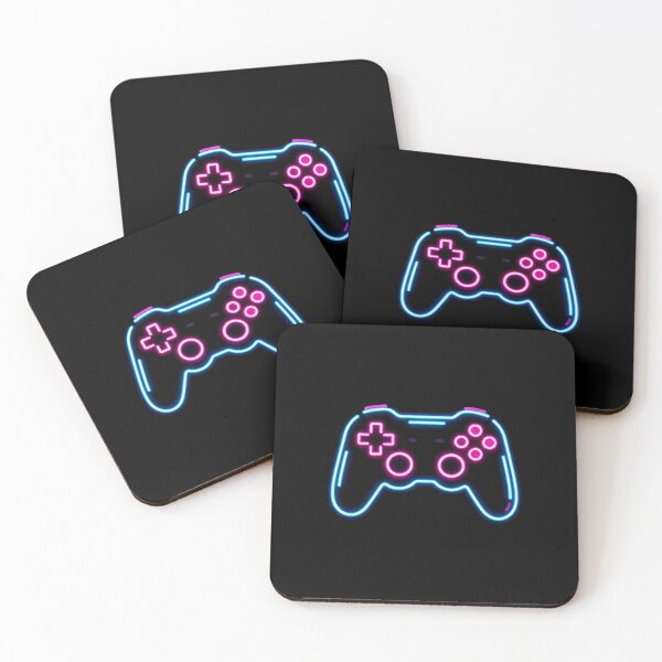 Item preview, Neon Glow Game Controller designed and sold by LuckCraftStudio.