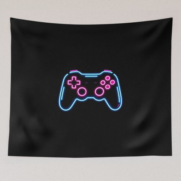 Item preview, Neon Glow Game Controller designed and sold by LuckCraftStudio.