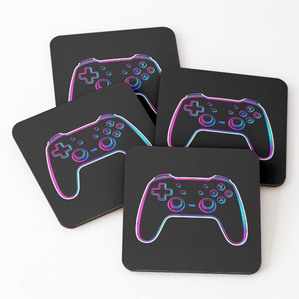 Item preview, Gradient Neon Game Controller designed and sold by LuckCraftStudio.