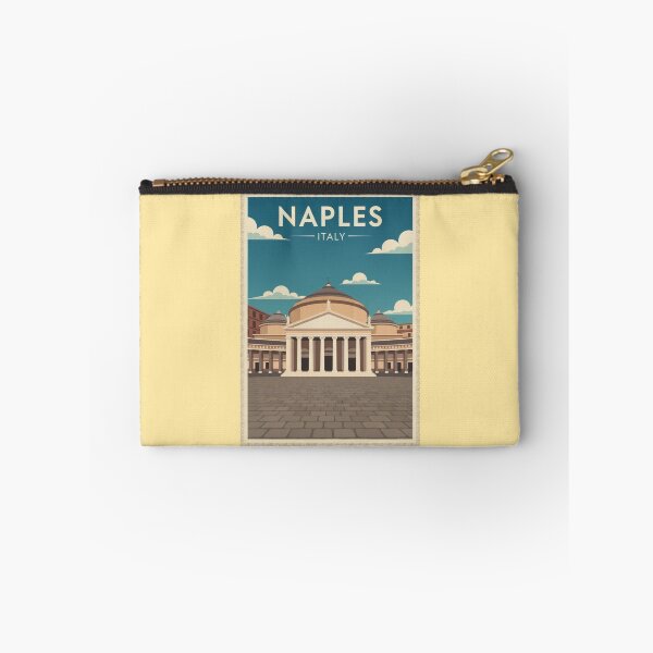 Item preview, Naples Vintage Travel Art - Plebiscite Square - Italy designed and sold by Wanderprintt.