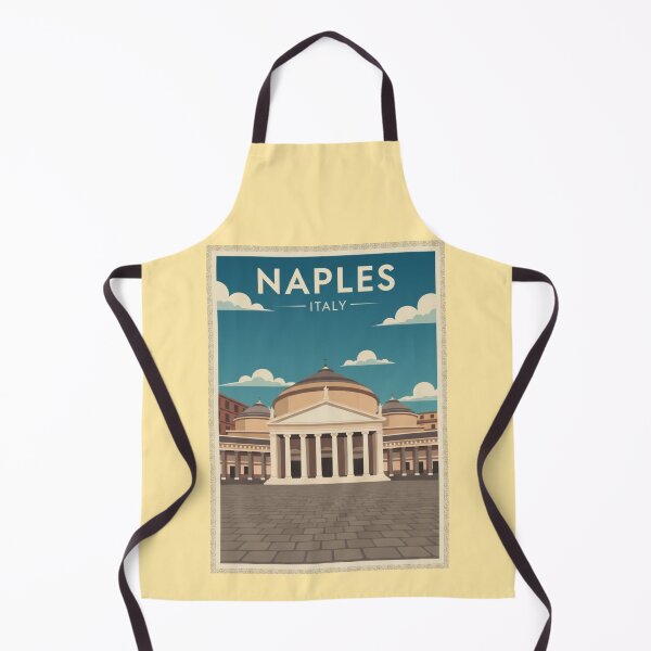 Item preview, Naples Vintage Travel Art - Plebiscite Square - Italy designed and sold by Wanderprintt.