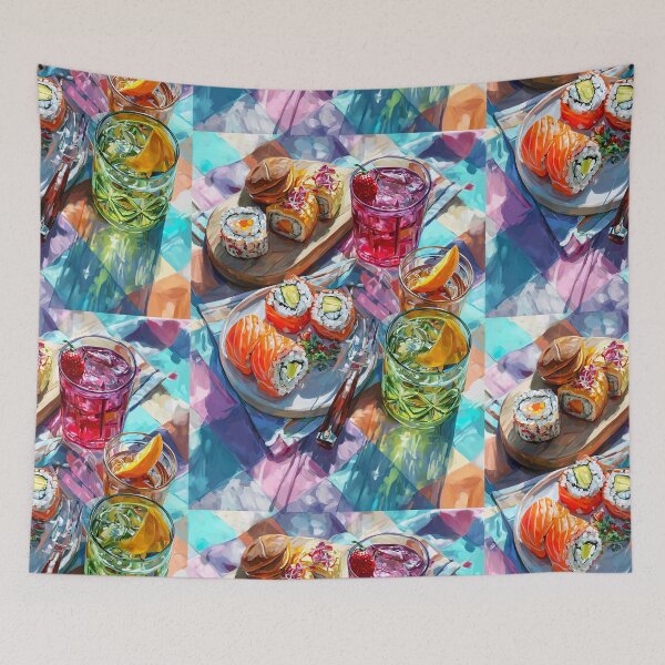 Item preview, sushi illustration designed and sold by Grafititee.
