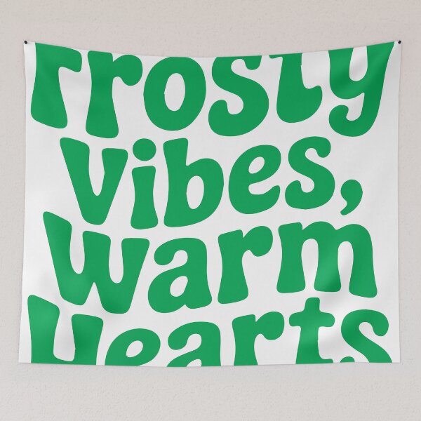 Item preview, Frosty vibes warm hearts  designed and sold by teemaker24.
