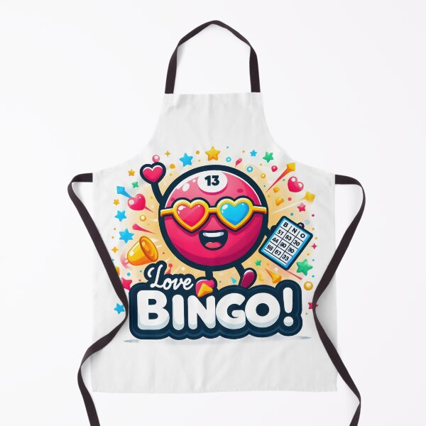 Item preview, Fun Bingo Cartoon Design - Love Bingo! designed and sold by The-T-In-Retro.