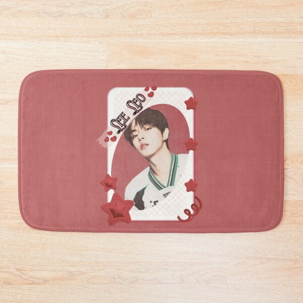 Item preview, ALPHA DRIVE ONE (ALD1) Lee Leo (리오) Global KPOP Boy Group Card Red Aesthetic Collage Design designed and sold by AJUNICE STUDIO.