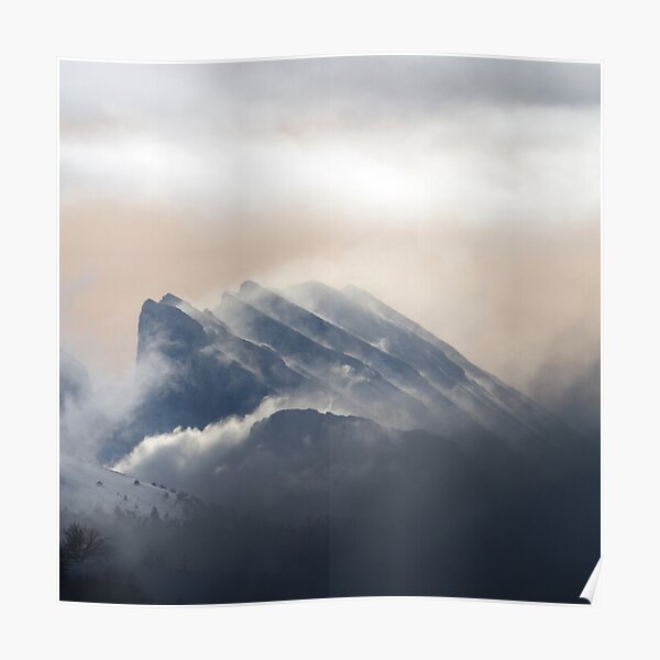 French Alps Poster
