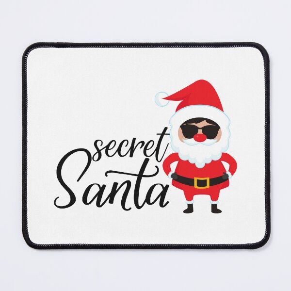 Item preview, Secret Santa. Lettering. winter holiday design designed and sold by pidzam4e.