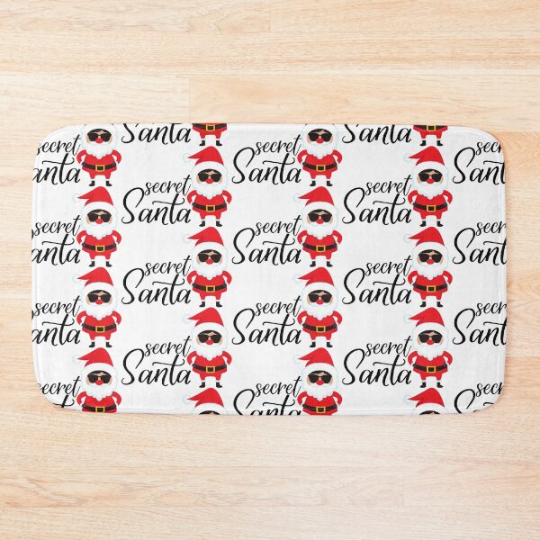 Item preview, Secret Santa. Lettering. winter holiday design designed and sold by pidzam4e.