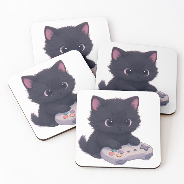 Item preview, Yoyo the Cat designed and sold by Arcade&Pixel.