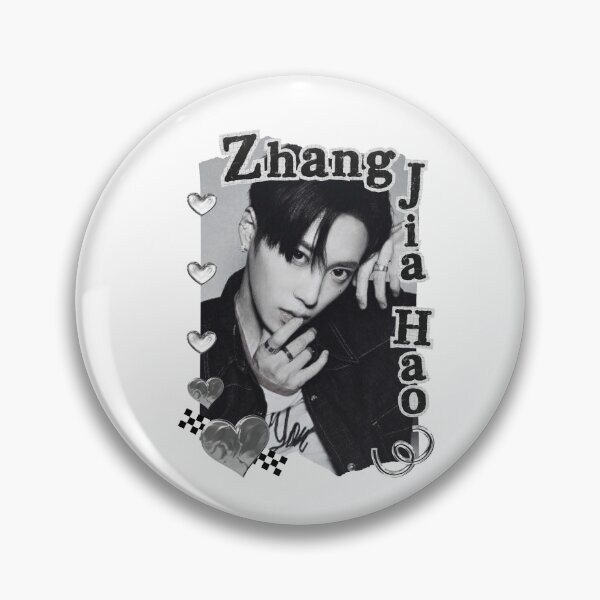 Item preview, ALPHA DRIVE ONE (ALD1) Zhang Jia Hao (Arno) (张家豪) Global KPOP Boy Group Black and White Collage Digital Art Portrait designed and sold by AJUNICE STUDIO.