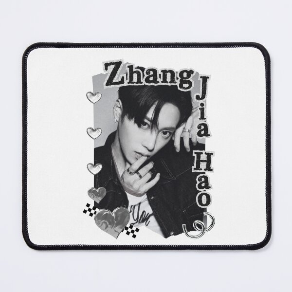 Item preview, ALPHA DRIVE ONE (ALD1) Zhang Jia Hao (Arno) (张家豪) Global KPOP Boy Group Black and White Collage Digital Art Portrait designed and sold by AJUNICE STUDIO.