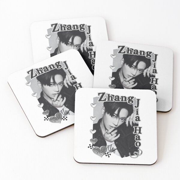 Item preview, ALPHA DRIVE ONE (ALD1) Zhang Jia Hao (Arno) (张家豪) Global KPOP Boy Group Black and White Collage Digital Art Portrait designed and sold by AJUNICE STUDIO.