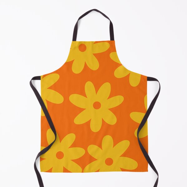 Item preview, Orange and yellow flower pattern designed and sold by Katy Rachel.