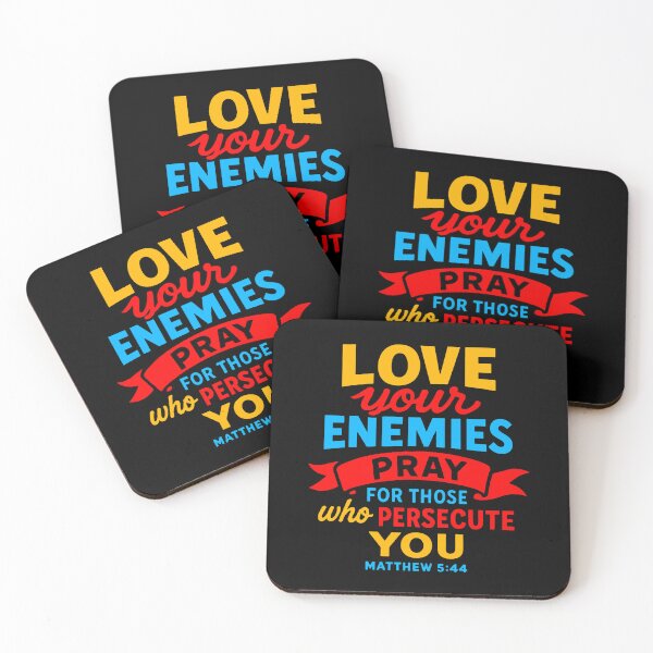 Item preview, Matthew 5:44 Love Your Enemies designed and sold by plushism.