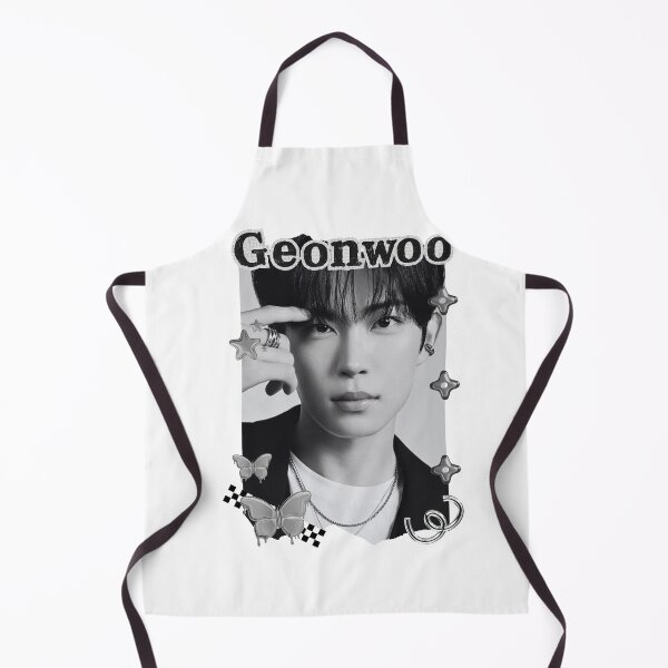 Item preview, ALPHA DRIVE ONE (ALD1) Geonwoo (Kim Geon Woo) (김건우) Global KPOP Boy Group Black and White Collage Digital Art Portrait designed and sold by AJUNICE STUDIO.