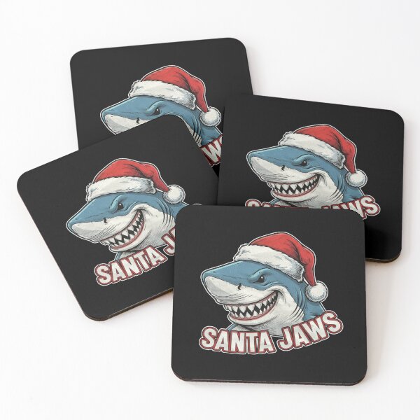 Item preview, Santa Jaws Merry Christmas cute shark gift designed and sold by Tattoo-Shirt Designer .