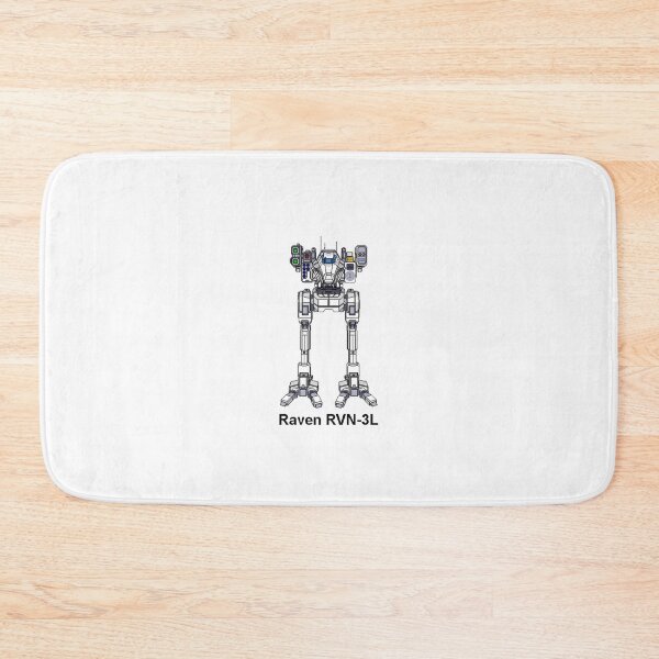 Item preview, Raven RVN-3L (White) - Inner Sphere BattleMech designed and sold by DagleysDesigns.