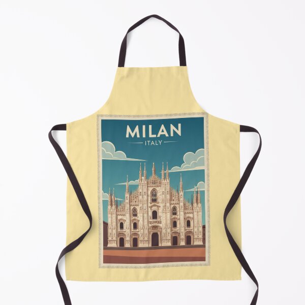 Item preview, Milan Vintage Travel Art - Milan Cathedral - Italy designed and sold by Wanderprintt.