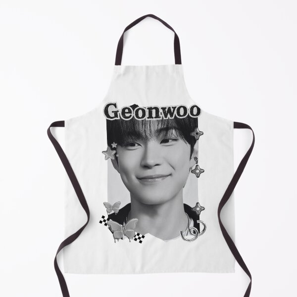 Item preview, ALPHA DRIVE ONE (ALD1) Geonwoo (Kim Geon Woo) (김건우) Global KPOP Boy Group Black and White Collage Digital Art Portrait designed and sold by AJUNICE STUDIO.