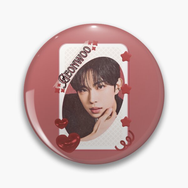 Item preview, ALPHA DRIVE ONE (ALD1) Geonwoo (Kim Geon Woo) (김건우) Global KPOP Boy Group Card Red Aesthetic Collage Design designed and sold by AJUNICE STUDIO.