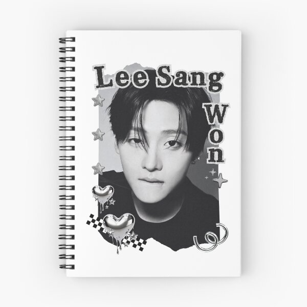 Item preview, ALPHA DRIVE ONE (ALD1) Lee Sang Won (이상원) Global KPOP Boy Group Black and White Collage Digital Art Portrait designed and sold by AJUNICE STUDIO.