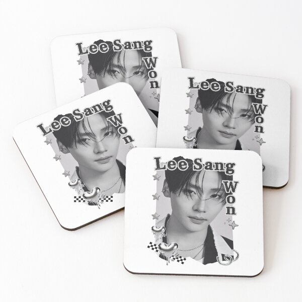 Item preview, ALPHA DRIVE ONE (ALD1) Lee Sang Won (이상원) Global KPOP Boy Group Black and White Collage Digital Art Portrait designed and sold by AJUNICE STUDIO.