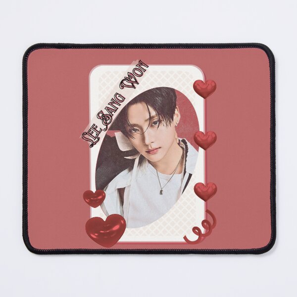 Item preview, ALPHA DRIVE ONE (ALD1) Lee Sang Won (이상원) Global KPOP Boy Group Card Red Aesthetic Collage Design designed and sold by AJUNICE STUDIO.