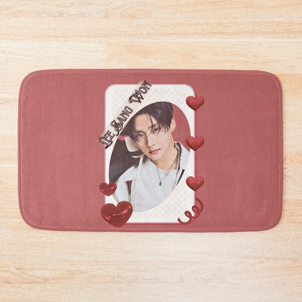 Item preview, ALPHA DRIVE ONE (ALD1) Lee Sang Won (이상원) Global KPOP Boy Group Card Red Aesthetic Collage Design designed and sold by AJUNICE STUDIO.