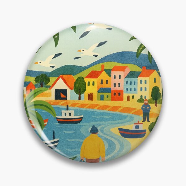 Item preview, St. Yves Travel Poster  designed and sold by Taika Tori Art .