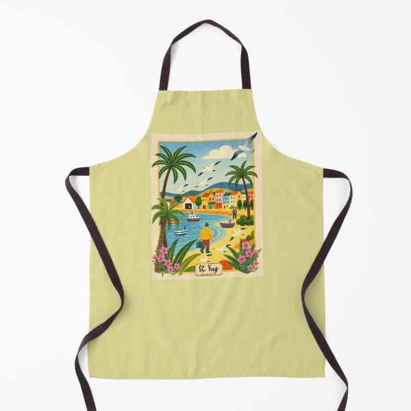 Item preview, St. Yves Travel Poster  designed and sold by Taika Tori Art .