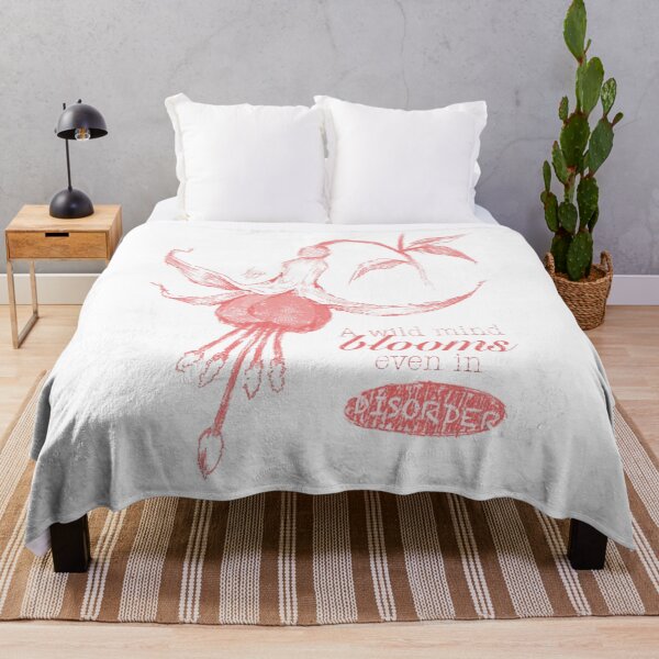 Item preview,  A WILD MIND BLOOMS EVEN IN DISORDER CORAL designed and sold by LIS AND MELIVERSO.