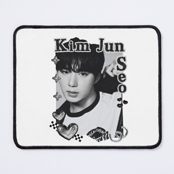 Item preview, ALPHA DRIVE ONE (ALD1) Kim Jun Seo (김준서) (Junseo) (준서) Global KPOP Boy Group Black and White Collage Digital Art Portrait designed and sold by AJUNICE STUDIO.