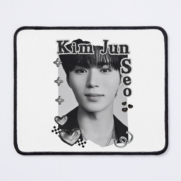 Item preview, ALPHA DRIVE ONE (ALD1) Kim Jun Seo (김준서) (Junseo) (준서) Global KPOP Boy Group Black and White Collage Digital Art Portrait designed and sold by AJUNICE STUDIO.