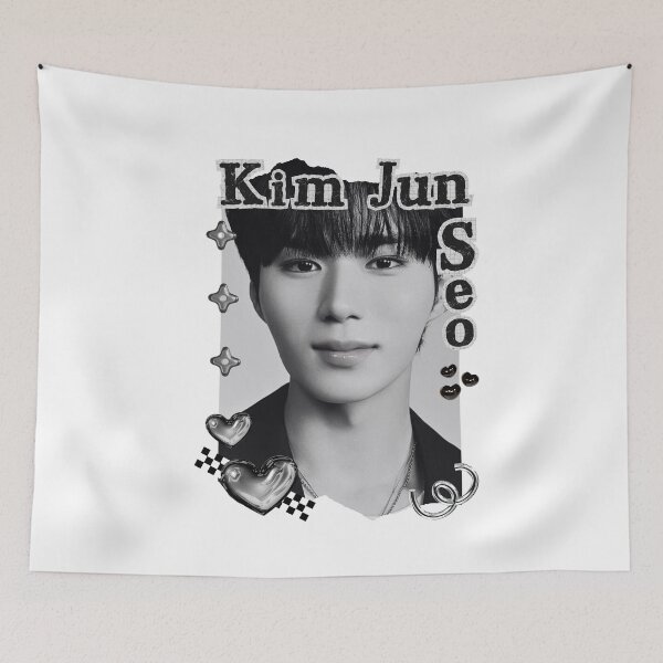 Item preview, ALPHA DRIVE ONE (ALD1) Kim Jun Seo (김준서) (Junseo) (준서) Global KPOP Boy Group Black and White Collage Digital Art Portrait designed and sold by AJUNICE STUDIO.