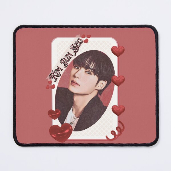 Item preview, ALPHA DRIVE ONE (ALD1) Kim Jun Seo (김준서) (Junseo) (준서) Global KPOP Boy Group Card Red Aesthetic Collage Design designed and sold by AJUNICE STUDIO.