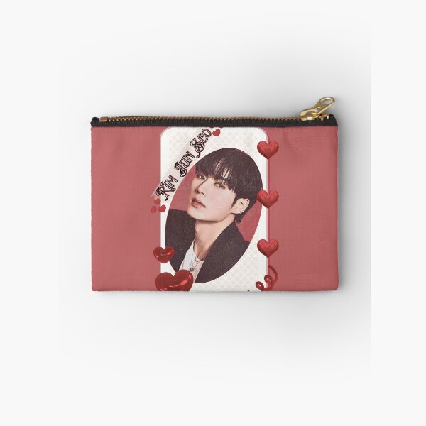 Item preview, ALPHA DRIVE ONE (ALD1) Kim Jun Seo (김준서) (Junseo) (준서) Global KPOP Boy Group Card Red Aesthetic Collage Design designed and sold by AJUNICE STUDIO.