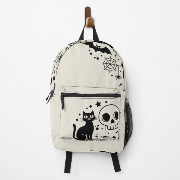 Item preview, Black Cat & Skull Heart Design designed and sold by AivoraWear.