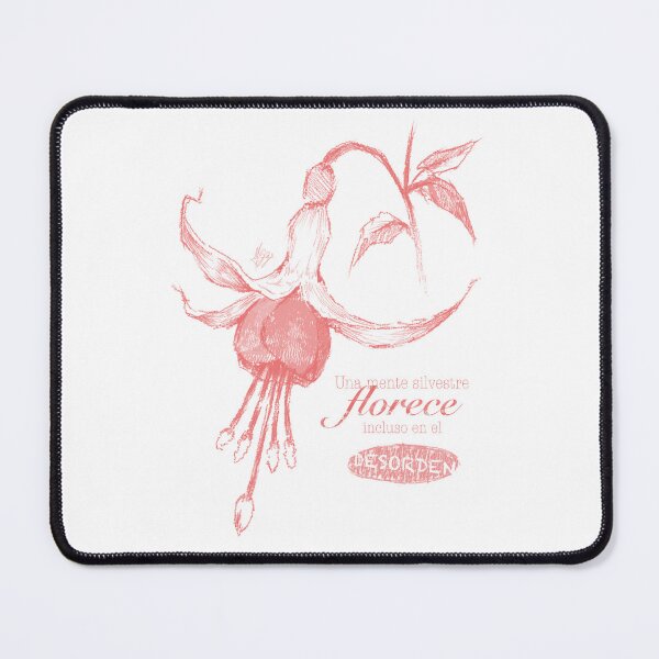 Item preview, A WILD MIND BLOOMS EVEN IN DISORDER CORAL-SPANISH designed and sold by LIS AND MELIVERSO.