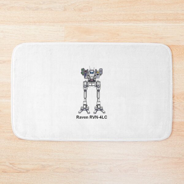 Item preview, Raven RVN-4LC (White) - Inner Sphere BattleMech designed and sold by DagleysDesigns.